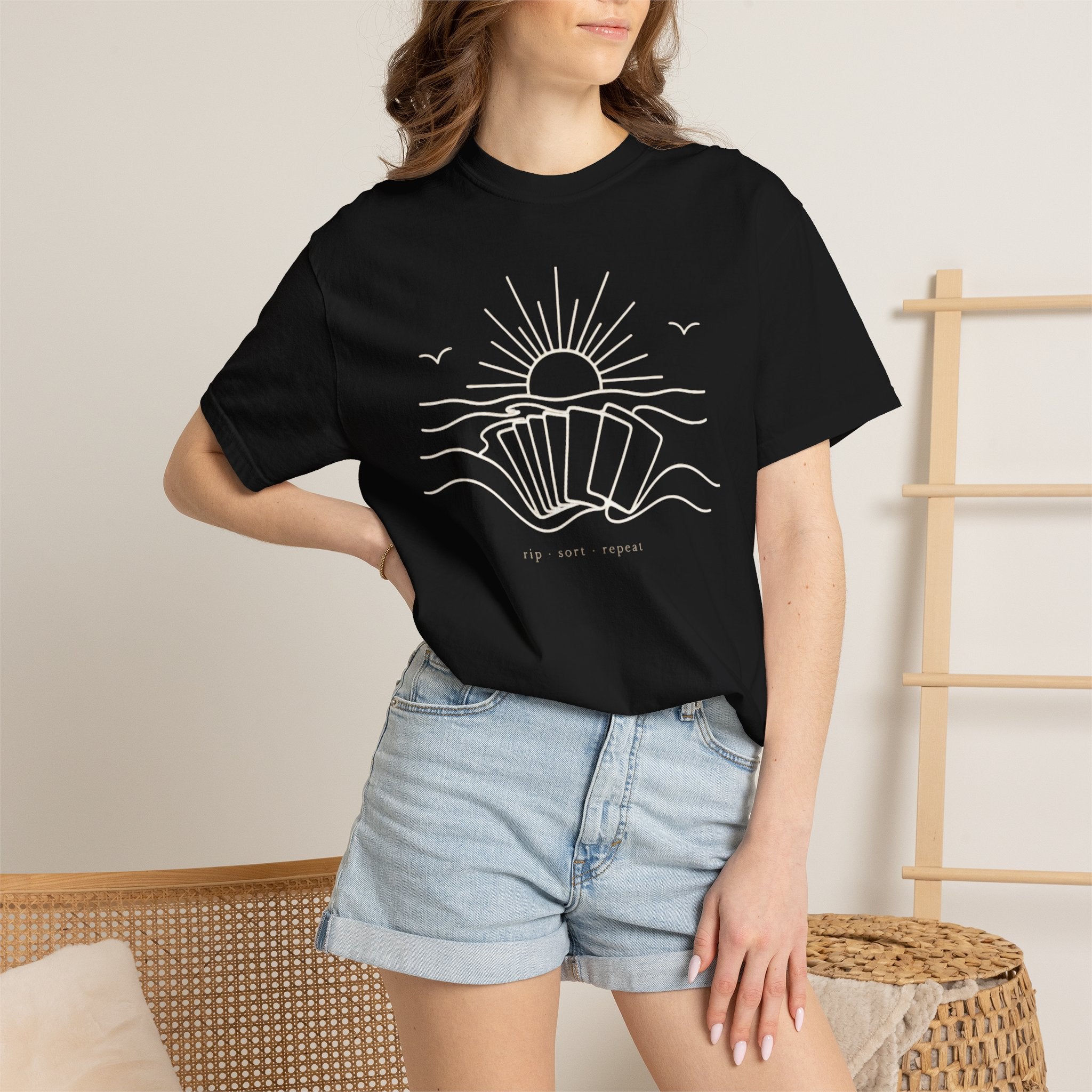 Rip, Sort, Repeat-Dyed T-shirt