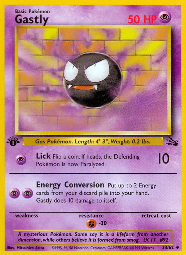 Gastly · Fossil · #33