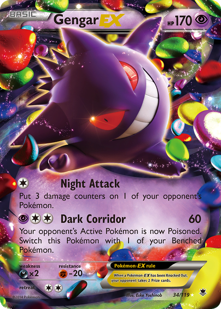 Gengar EX · Phantom Forces · #34