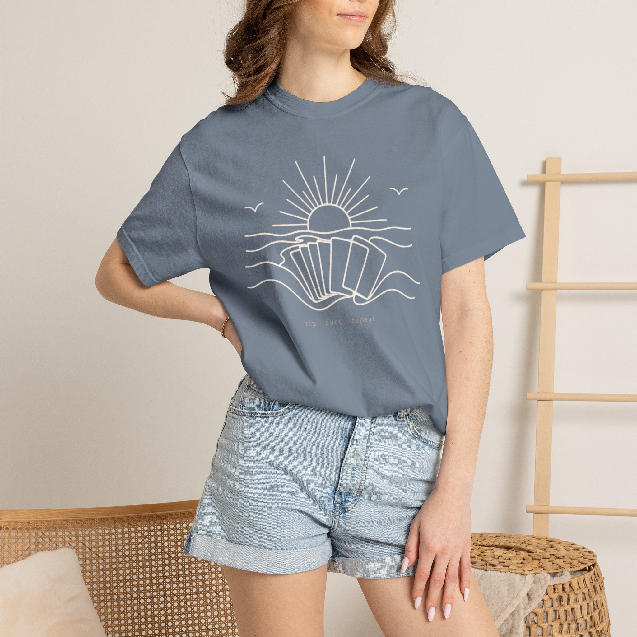 Rip, Sort, Repeat-Dyed T-shirt