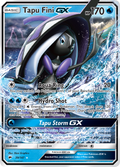 Pokémon — Tapu Fini-GX — Burning Shadows (Holo GX)
