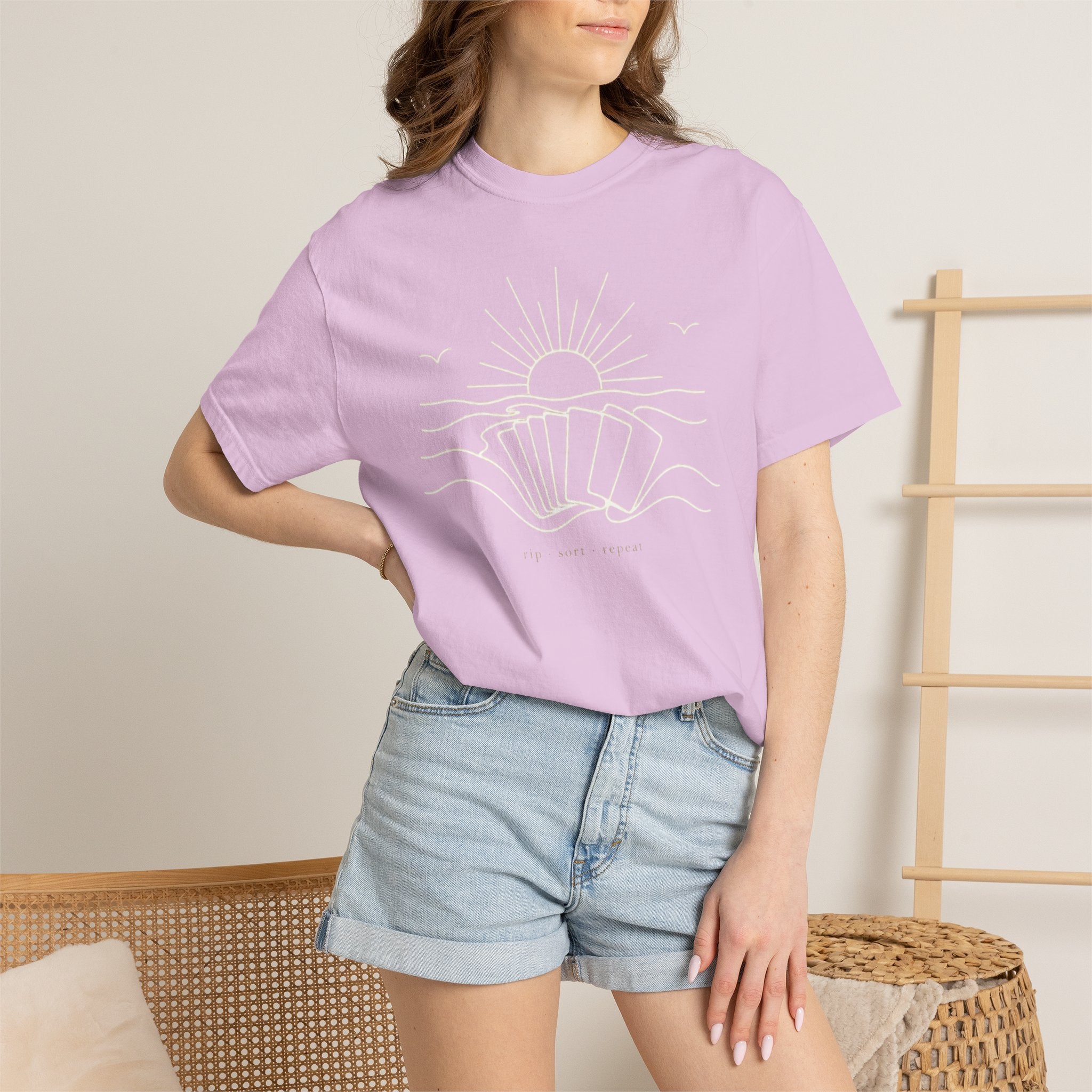 Rip, Sort, Repeat-Dyed T-shirt