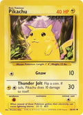 Pikachu #058/102 - Base Set - Near Mint