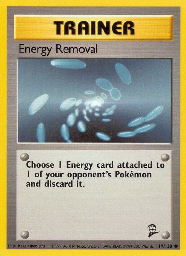 Energy Removal #119/130 - Base Set 2 - Near Mint