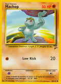 Machop #078/130 - Base Set 2 - Near Mint