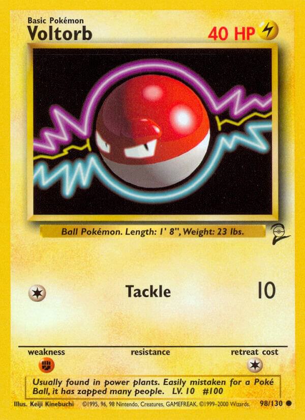 Voltorb #098/130 - Base Set 2 - Near Mint