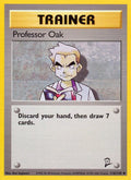 Professor Oak #116/130 - Base Set 2 - Near Mint