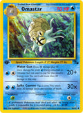 Omastar #40/62 - Fossil - Moderately Played