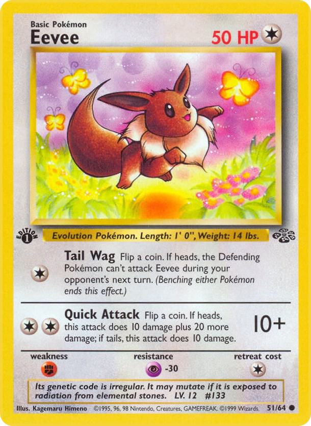 Eevee #51/64 - Jungle - Near Mint