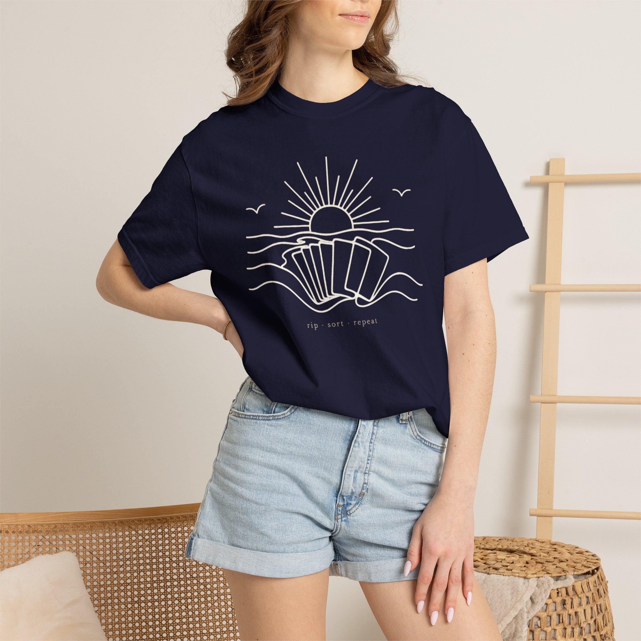 Rip, Sort, Repeat-Dyed T-shirt