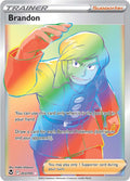 Brandon (Secret) #203/195 - SWSH12: Silver Tempest - Near Mint