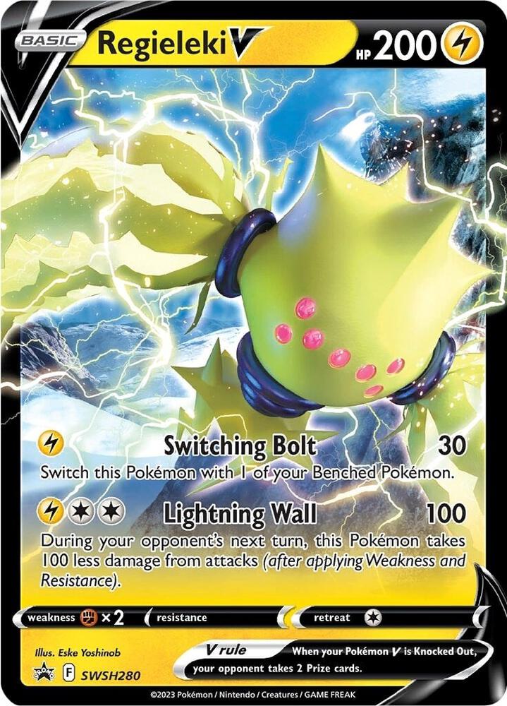 Regieleki V - SWSH280 #SWSH280 - SWSH: Sword & Shield Promo Cards