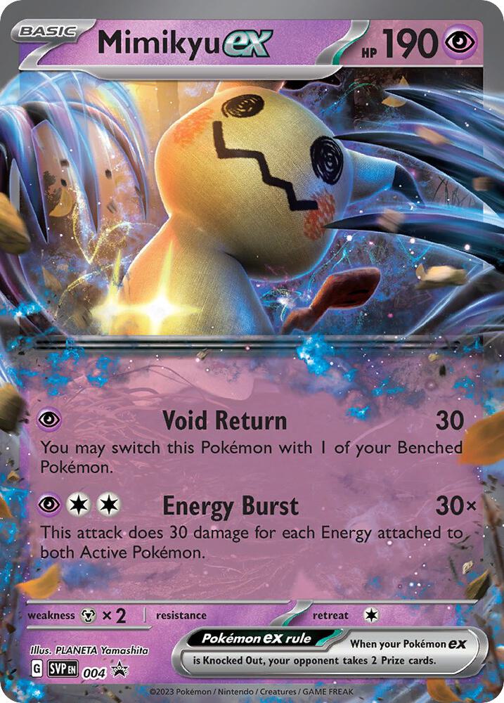 Mimikyu ex - 004 #004 - SV: Scarlet & Violet Promo Cards