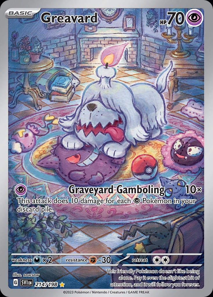 Greavard #214/198 - SV01: Scarlet & Violet Base Set - Near Mint