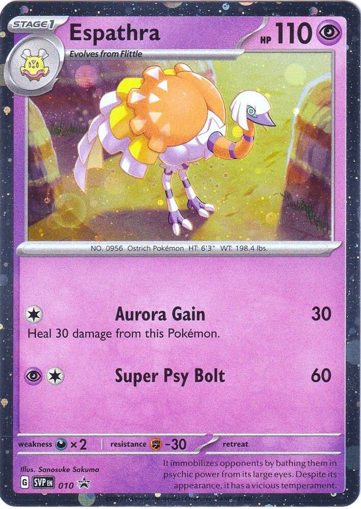 Espathra - 010 #010 - SV: Scarlet & Violet Promo Cards