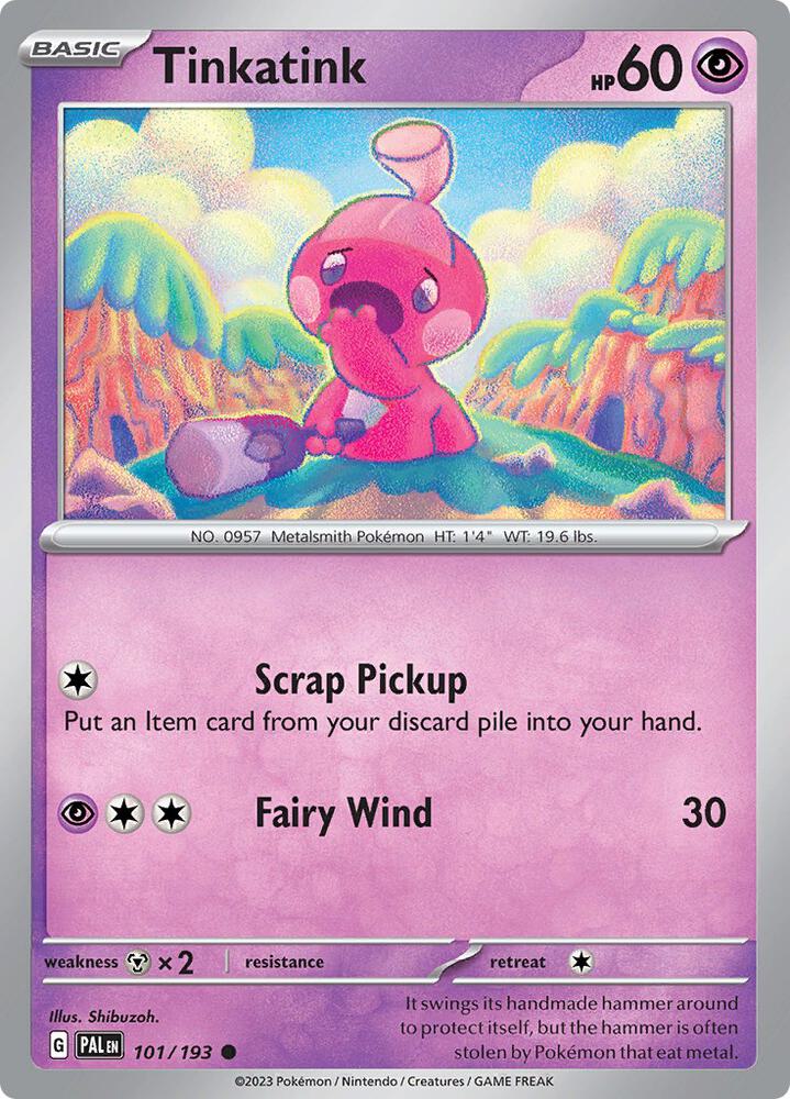 Tinkatink - 101/193 #101/193 - SV02: Paldea Evolved