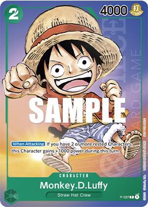 Monkey.D.Luffy (Anime Expo 2023) #P-037 - One Piece Promotion Cards