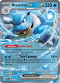 Blastoise ex - 009/165 #009/165 - SV: Scarlet & Violet 151