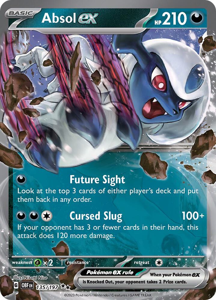 Absol ex - 135/197 #135/197 - SV03: Obsidian Flames