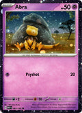 Abra - 063/165 (Cosmos Holo) #063/165 - Miscellaneous Cards & Products