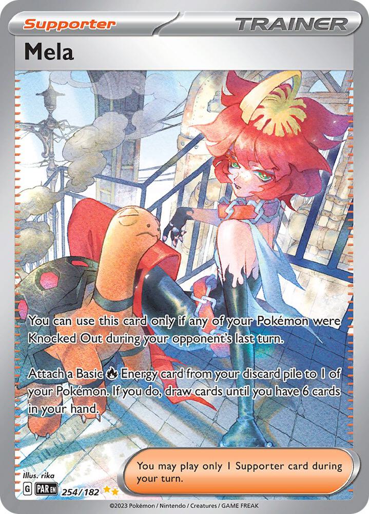 Mela #254/182 - SV04: Paradox Rift - Near Mint