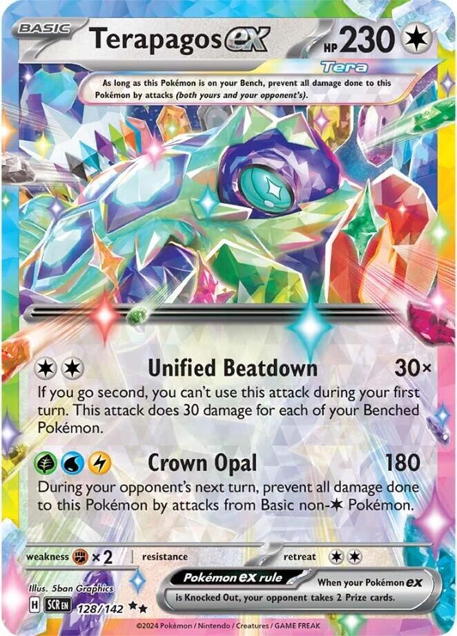 Terapagos ex - 128/142 #128/142 - SV07: Stellar Crown
