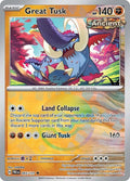Great Tusk (Poke Ball Pattern) #055/131 - SV: Prismatic Evolutions