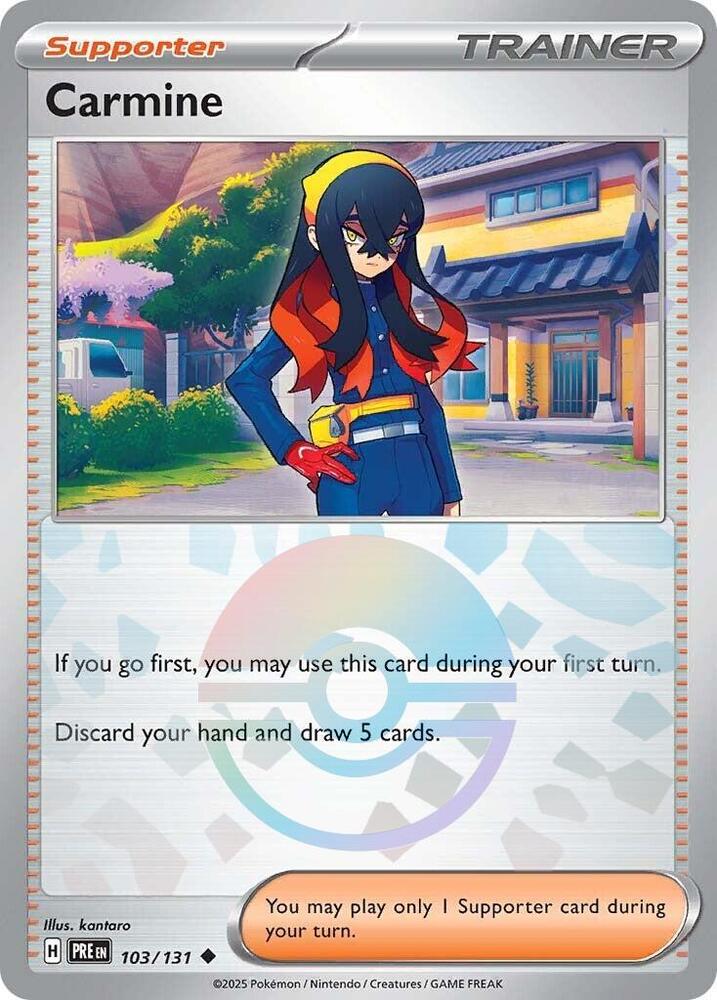 Carmine (Poke Ball Pattern) #103/131 - SV: Prismatic Evolutions