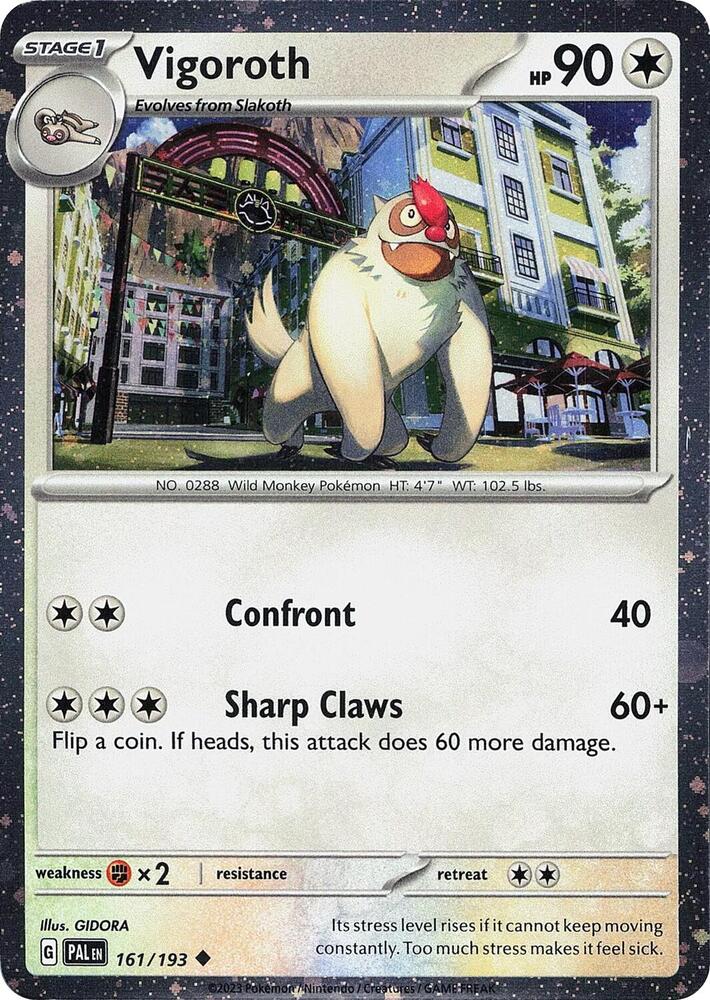 Vigoroth (Cosmos Holo) #161/193 - Miscellaneous Cards & Products