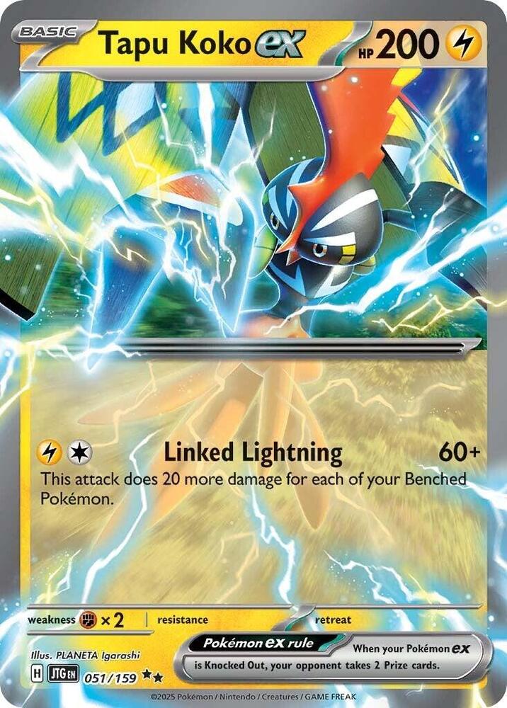 Tapu Koko ex #051/159 - SV09: Journey Together