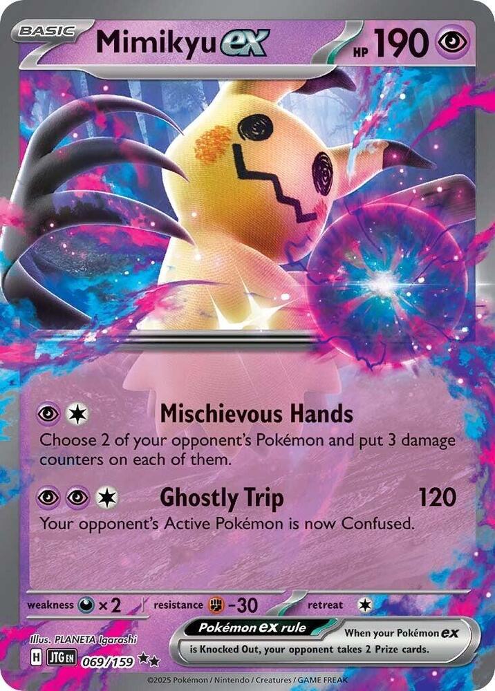 Mimikyu ex #069/159 - SV09: Journey Together
