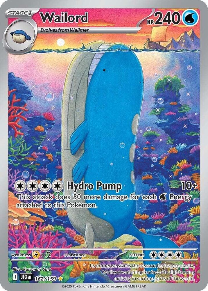 Wailord - 162/159 #162/159 - SV09: Journey Together