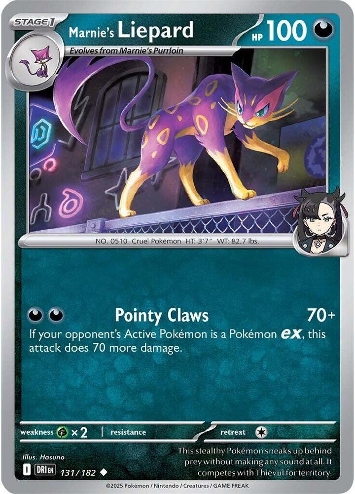 Marnie's Liepard #131/182 - SV10: Destined Rivals
