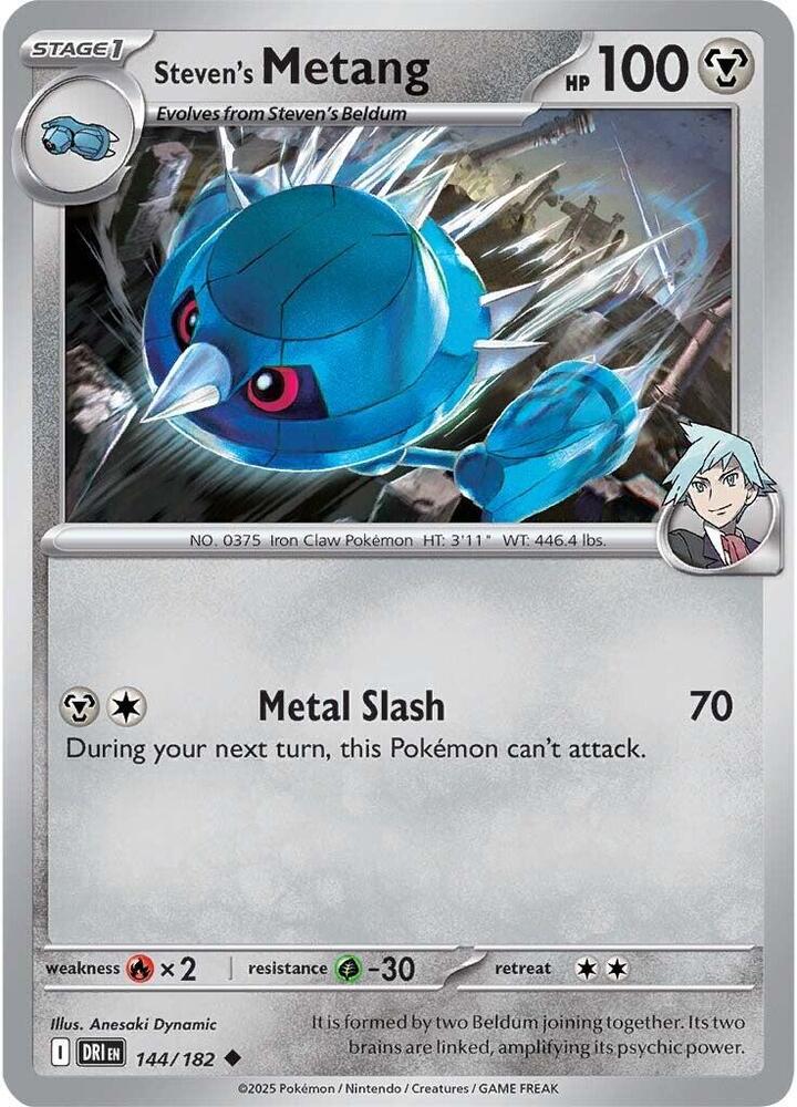 Steven's Metang #144/182 - SV10: Destined Rivals