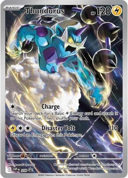Thundurus - 209 #209 - SV: Scarlet & Violet Promo Cards