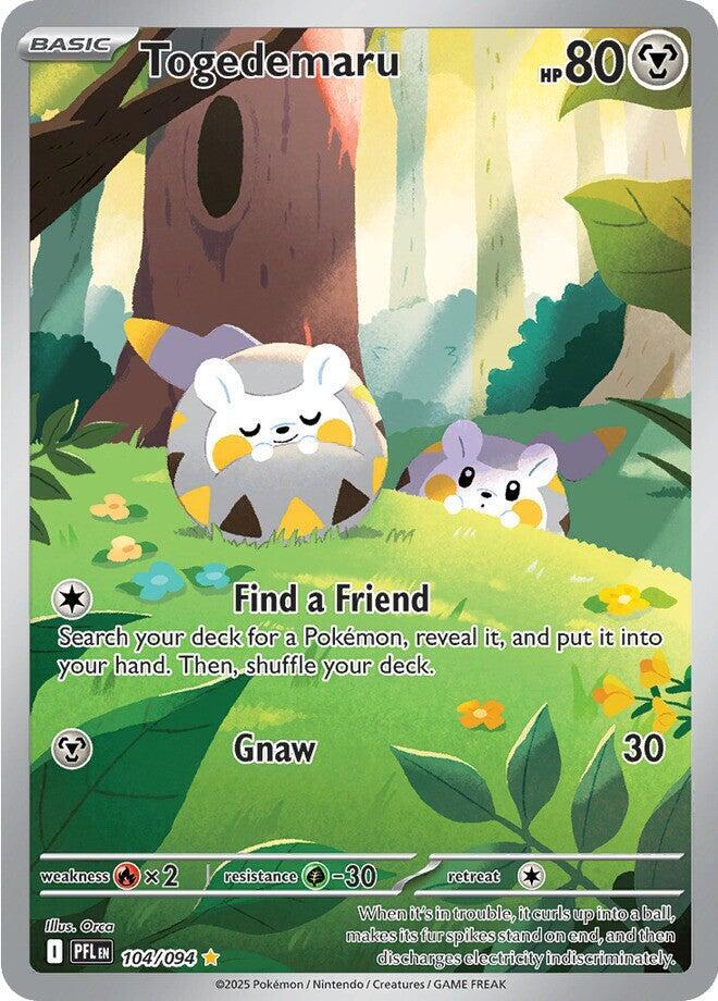 Togedemaru #104/094 - ME02: Phantasmal Flames - Near Mint