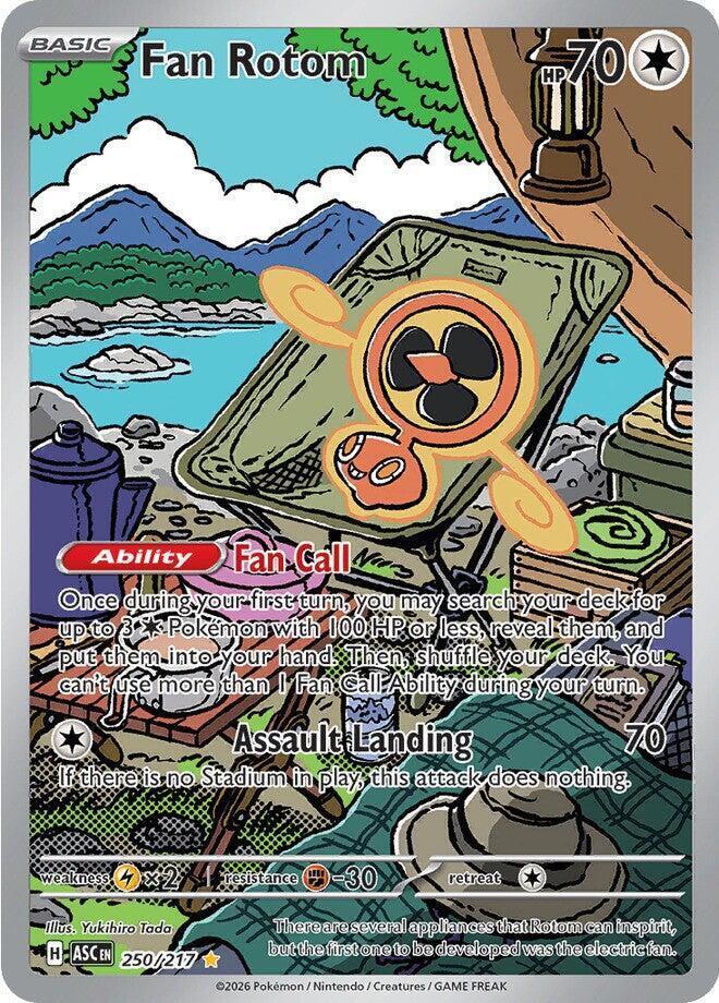 Fan Rotom - 250/217 #250/217 - ME: Ascended Heroes