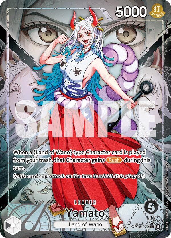Yamato (079) (Alternate Art) #OP16-079 - The Time of Battle