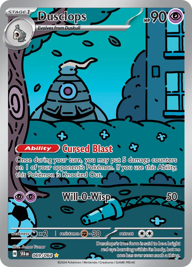 Pokémon — Dusclops — Shrouded Fable (IR)
