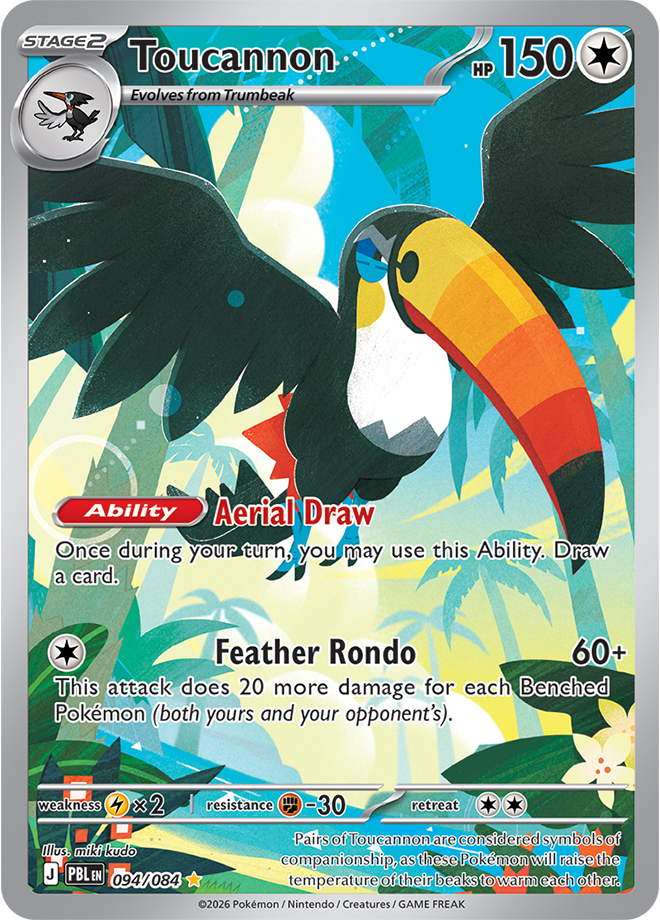 Toucannon #094/084 - ME05: Pitch Black - Near Mint
