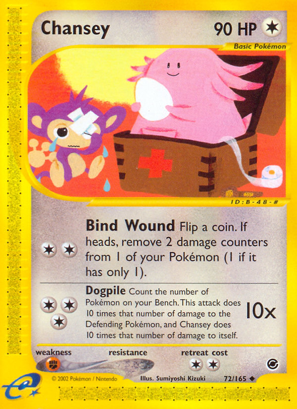 Chansey · Expedition · #72