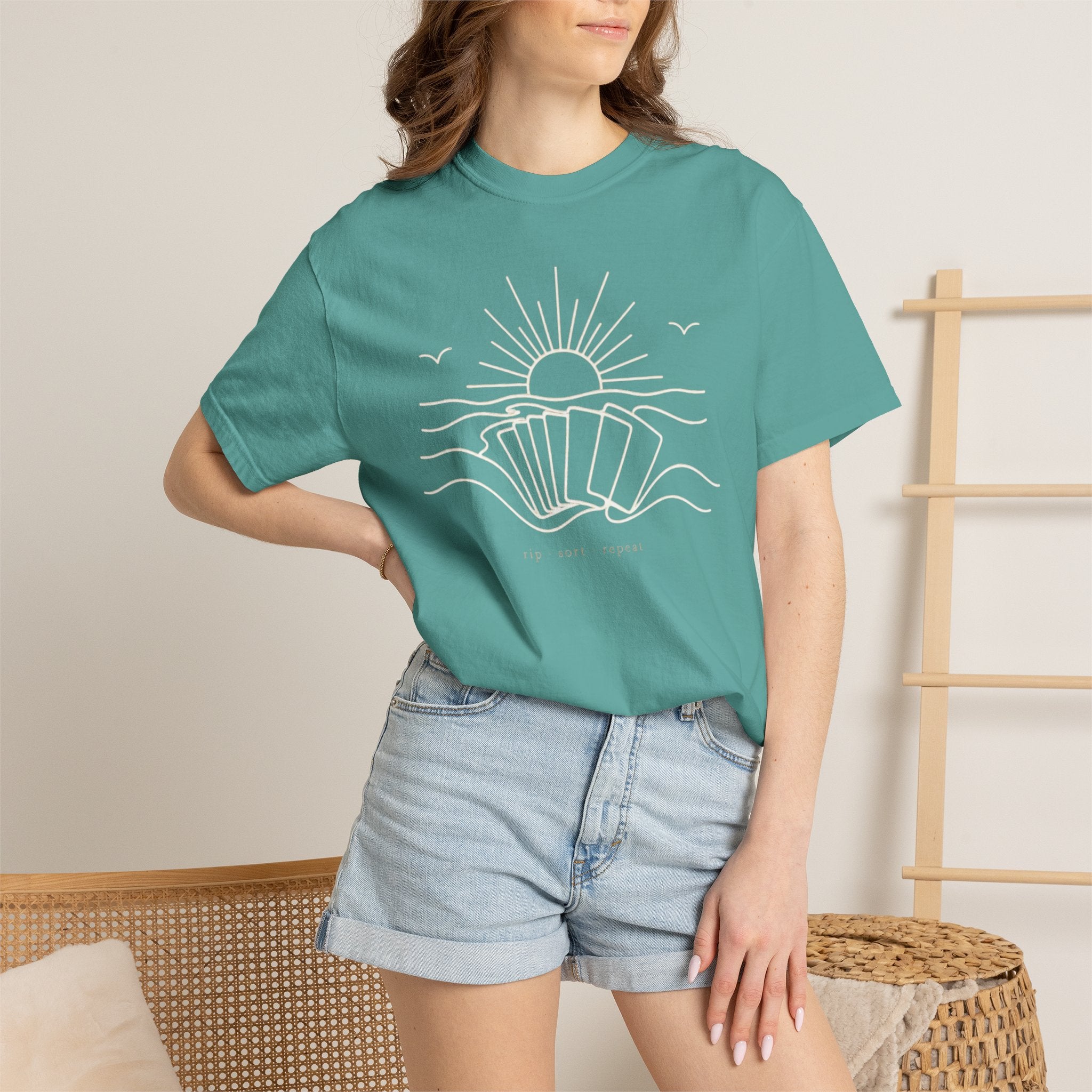 Rip, Sort, Repeat-Dyed T-shirt