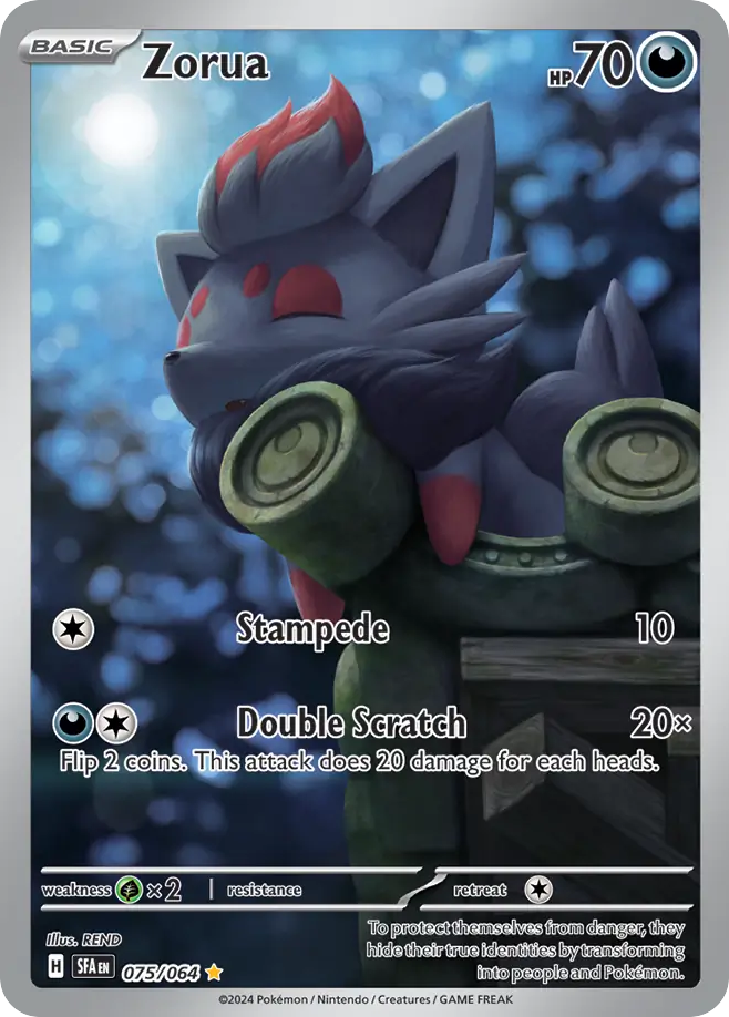 Zorua · Shrouded Fable · #075/064
