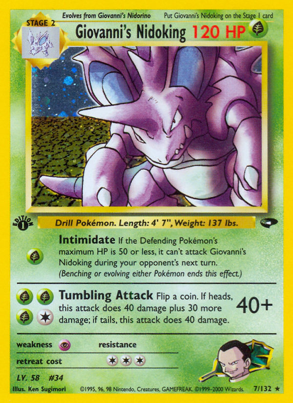 Giovanni's Nidoking · Gym Challenge · #7