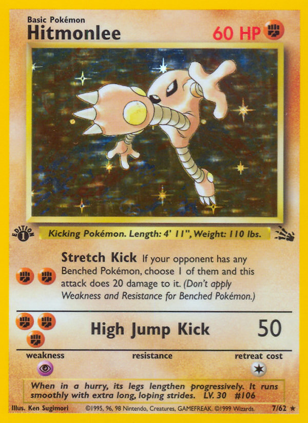 Hitmonlee · Fossil · #7