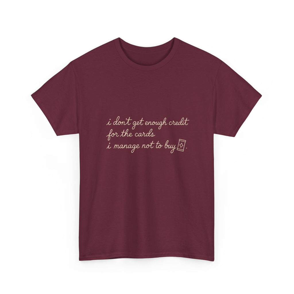 White Tee with Subtle Script Quote – Minimalist Inspirational T-Shirt