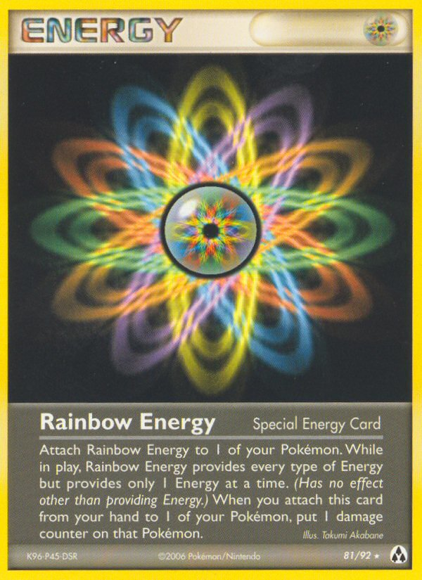 Pokémon — Rainbow Energy — EX Legend Maker (Rare)