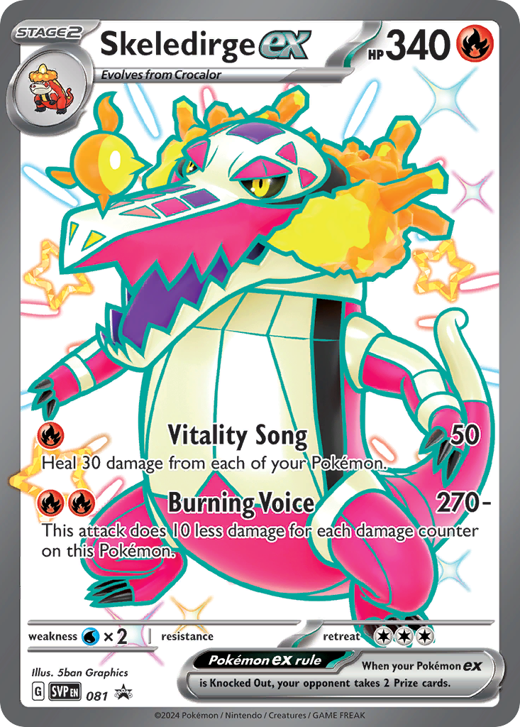 Pokémon — Skeledirge ex — Promo (Promo)