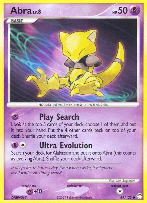 Abra #69/123 - Mysterious Treasures