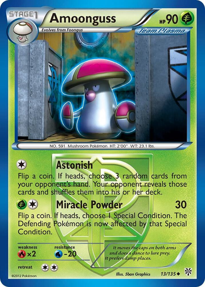 Amoonguss (Team Plasma) #13/135 - Plasma Storm